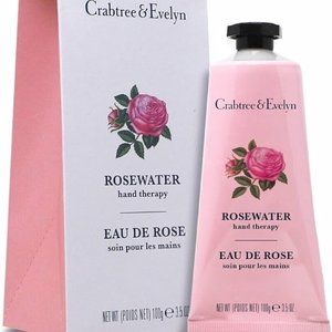 🔴 CRABTREE & EVELYN Rosewater Hand Therapy